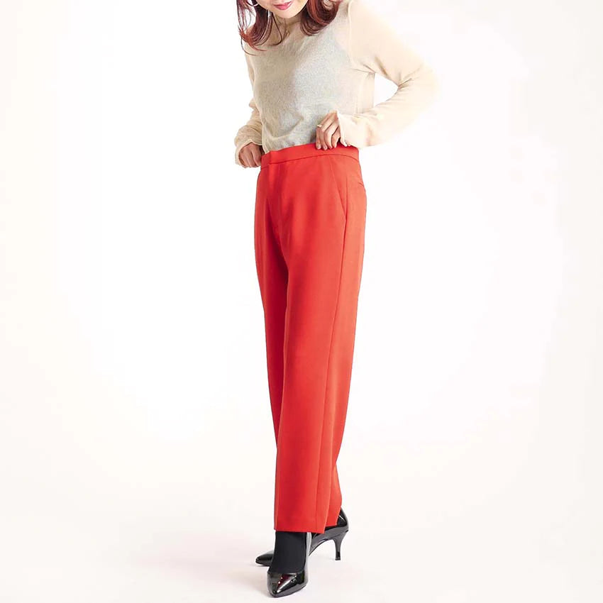 ジョーゼットテーパードパンツ